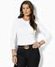 Lauren by Ralph Lauren Plus Size Tee, Long Sleeve Patch Pocket