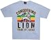 ZION ROOTSWEAR - Conquering - Athletic Gray T-Shirt