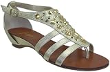 Fergie Women's Islander Sandal,Gold,8 M US