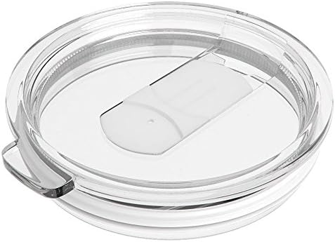 Topfun? Lid Cover for Yeti Rtic Sic King Iconiq and more Tumbler Rambler with Slider Closure Replacement Stainless Steel Tumbler (Lid only,30 Oz Tumbler Not Included)