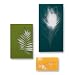 Umbra Garden Colorful Glass Wall Decor Tiles, Set of 3 Umbra Garden Colorful Glass Wall Decor Tiles, Set of 3