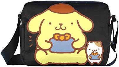 Findom Pom Pom Purin Black Classic Cross-body Nylon Bags
