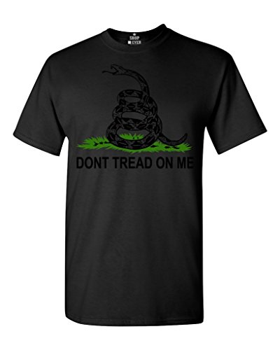 Shop4Ever® Don't Tread On Me T-shirt Gadsden Flag Shirts