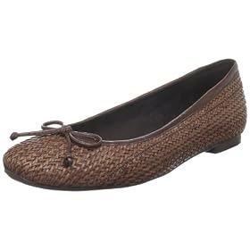 Stuart Weitzman Womens Shoestring Ballet Flat