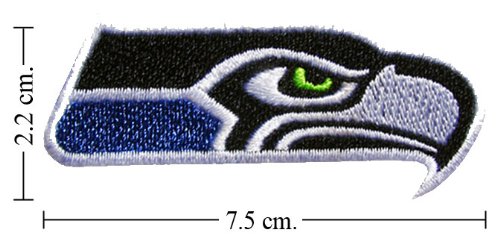 Seattle Seahawks Football Jerseys Iron Patch From Thailand