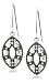 Sterling Silver Oval Cubic Zirconia Earrings