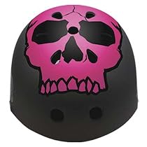Armor Aggressive Pro Series Pink Skull Helmet