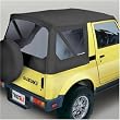 Soft Top Replacement Black Denim Suzuki Samurai, All Years # 53701.15
