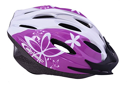 girls purple helmet