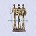 African women statue zulu w shaka shields sculpture new (The Digital Angel)
