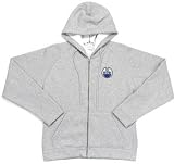 Edmonton Oilers YOUTH Girls Lucky Zip Front Hoody Sweatshirt Zip Hooded Sweatshirt - Medium