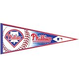 Philadelphia Phillies - Collage 12 X 30 Pennant MLB Pro Baseball