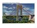 NYC, New York - View of George Washington Bridge, Palisades in Distance Giclee Poster Print