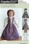 Renaissance Dress Pattern in 2 Sizes: For 18" American Girl Dolls and for 18" Slim Dolls