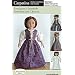 Renaissance Dress Pattern in 2 Sizes: For 18" American Girl Dolls and for 18" Slim Dolls