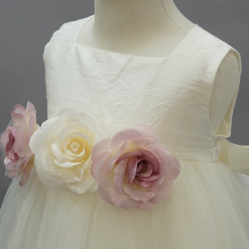 ベビードレス b135iv アイボリー结婚式 お诞生