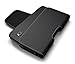 Bomea Galaxy S6, S6 Edge Belt Case, Bomea Premium Leather Belt Holster Case with Belt Clip and Loops for Samsung Galaxy S6, S6 Edge Cell Phone (Fits Phone w/Other Case On) Black
