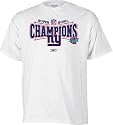 New York Giants Super Bowl XLII Champions Official Locker Room T-Shirt