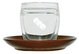 Produkt-Bild: Kaffee-/ Cappuccinotasse aus Borosilikat-Glas, doppelwandig