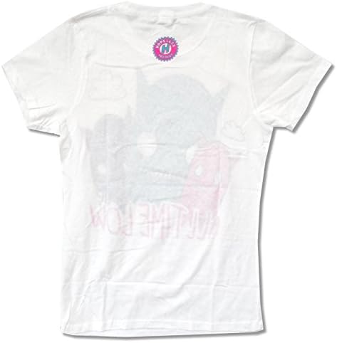 Juniors All Time Low "3 Monsters" White Baby Doll T-Shirt (X-Large)