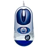 NHL Edmonton Oilers Aqua Optical Computer Mouse