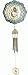 Outdoor Living : Sun Moon Stars Spinning Celestial Wind Spinner With Windchime And A Small Hanging Ornament Spinner On Bottom 28.5"