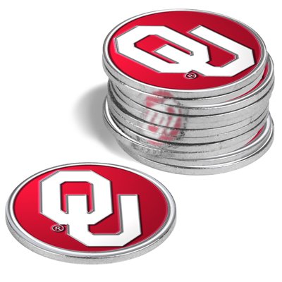 Oklahoma Sooners Golf Ball Markers