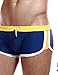 SEOBEAN Mens Low Rise Sexy Swimwear Trunk Boxer Brief Swimsuit 2129