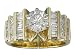 EGL Certified 2.02 cts Diamond Engagement Ring 14Kt Yellow Gold