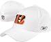 Cincinnati Bengals -White- Coach's Sideline Flex Fit Structured Hat