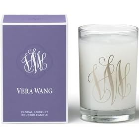 VERA WANG Floral Bouquet Boudoir Candle