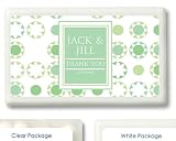 Baby Keepsake: Green Spring Theme Personalized Mint Container Favors - Unassembled (Set of 24)