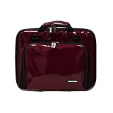 Apple MacBook MB063LL/B 13.3-inch Laptop Carrying CaseCrown Double Memory Foam Case with Front Pocket (Metallic Merlot)