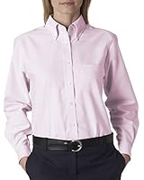 UltraClub? Ladies' Classic Wrinkle-Free Long-Sleeve Oxford
