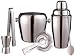 Cocktail-Mixer-Set, 6-teilig, aus rostfreiem Edelstahl