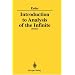 Introduction to Analysis of the Infinite: Book I