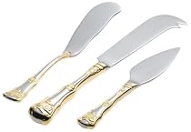 Royal Albert Old Country Roses 3 Pc. Cheese Knife/Spreader Set