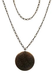 Necklace - N316 - Medallion ~ Copper