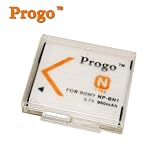 Progo Brand Professional Li-Ion Rechargeable Digital Camera Battery with Battery Case for Sony's Cyber-Shot DSC-W530 14.1 MP Digital Still Camera, Model: NP-BN1.