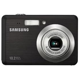 Samsung SL102 10MP Digital Camera with 3x Optical Zoom and 2.5 inch LCD (Black)