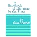 Handbook of Literature for the Flute