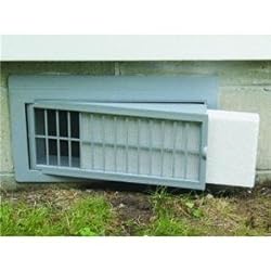 InsulVent Inc DEG-7100 Vinyl Foundation Vent