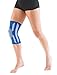 Neo G Compression Knee Sleeve with Silicone Patella Cushion and Spiral Stays for Basketball, Hiking, Crossfit, Workout Knee sleeves, Running - Sports Knee Compression Sleeve - Airflow Plus – M