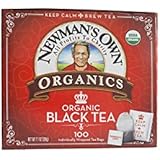 Newman's OwnOrganics Royal Tea, Organic Black Tea, 100 Individually Wrapped Tea Bags, 7.05-Ounce Boxes (Pack of 5)