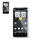 New Fashionable Perfect Fit Hard Protector Skin Cover Cell Phone Case for HTC EVO 4G Sprint - WHITE