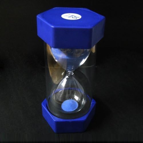 Security Fashion Hourglass Sand Timer (Bule 30 Minutes) by ColorMaxNet