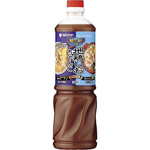 ミツカン 麺&鍋大陸 地鶏しおちゃんこスープの素 1180g