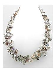 Agate Necklace In Zinc