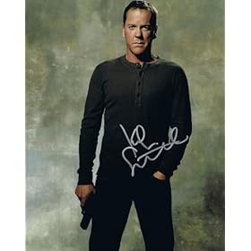  KIEFER SUTHERLAND - 24s Jack Bauer AUTOGRAPH Signed 8x10 Photo