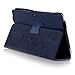 7 Inch Folio Stand Faux Leather Case Cover Flip Case Cover for Zeepad for Chromo for Alldaymall for Matricom for Tagital 7 Inch Tablet Q88,Alldaymall A88X 7